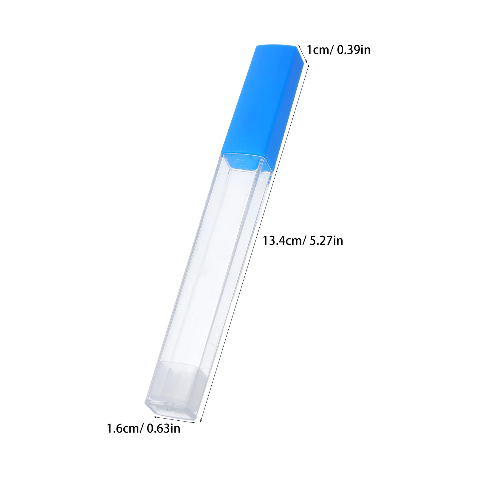 3pcs Thermometer Protection Tube Simple Design Safe Storage Portable Carrier Multi-Functional Holder For Glass Oral Thermometers