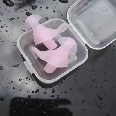 ESCAM Silicone Ear Protection Earplugs For Sleeping Foam Plug Anti-Noise Ear Protectors Noise Reduction