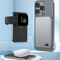 10000mAh Thin Magnetic Wireless Power Bank PD20W Fast Charging Portable External Battery for Magsafe for IPhone Huawei Samsung