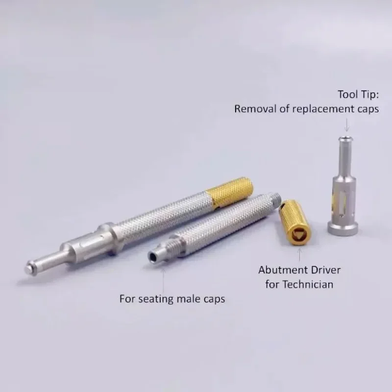 

1Pcs Dental Universal Implant Removable Insertion Extraction Retention Caps Replacement Dental Tool Base Locator Core Tool