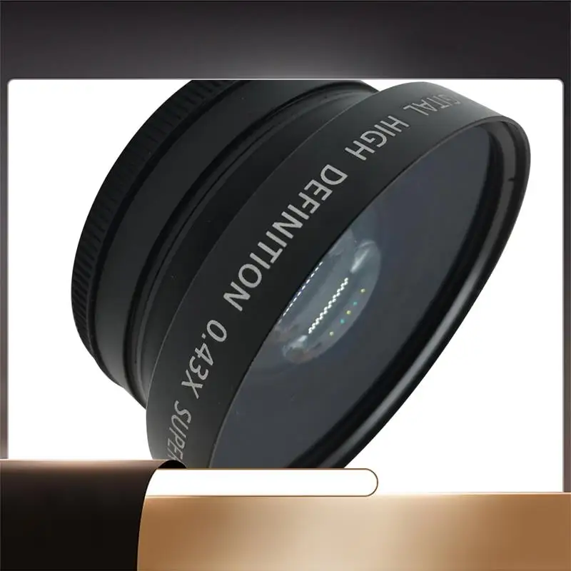 

NEWYI 72 мм 0,43X профессиональная HD сверхширокоугольная камера с широкоугольным объективом аксессуары для камеры-N35R