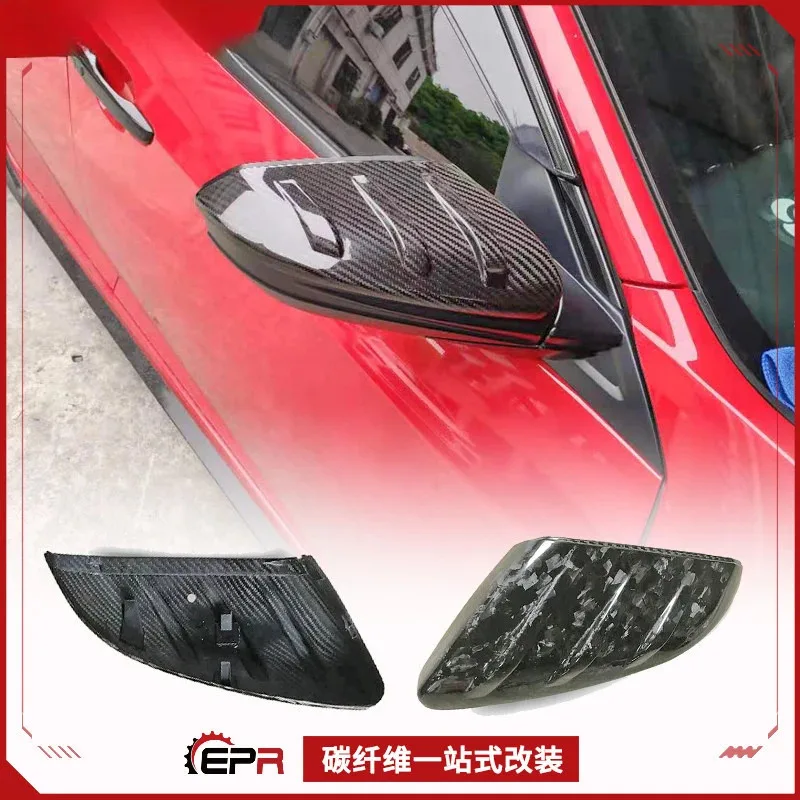 

Накладки на зеркала заднего вида Mugen из карбона для Honda FK8 Type R 2026 — идеальная посадка