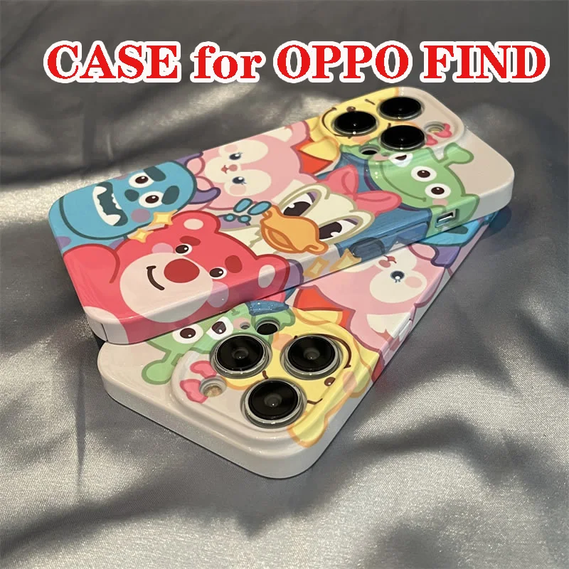 New Hard Case for OPPO Find X5 Pro X3 Lite X2 Neo F23 F21 F21S F19 Pro+ F17 Pro F15 F11 F9 R17 R15 4G 5G Fashion Casing Cover