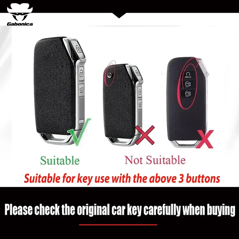 Alloy Car Key Case Cover Holder For KIA Seltos Sportage Ceed Sorento Cerato KX5 Niro Forte K3 K5 Opatima Soul Stringer Telluride