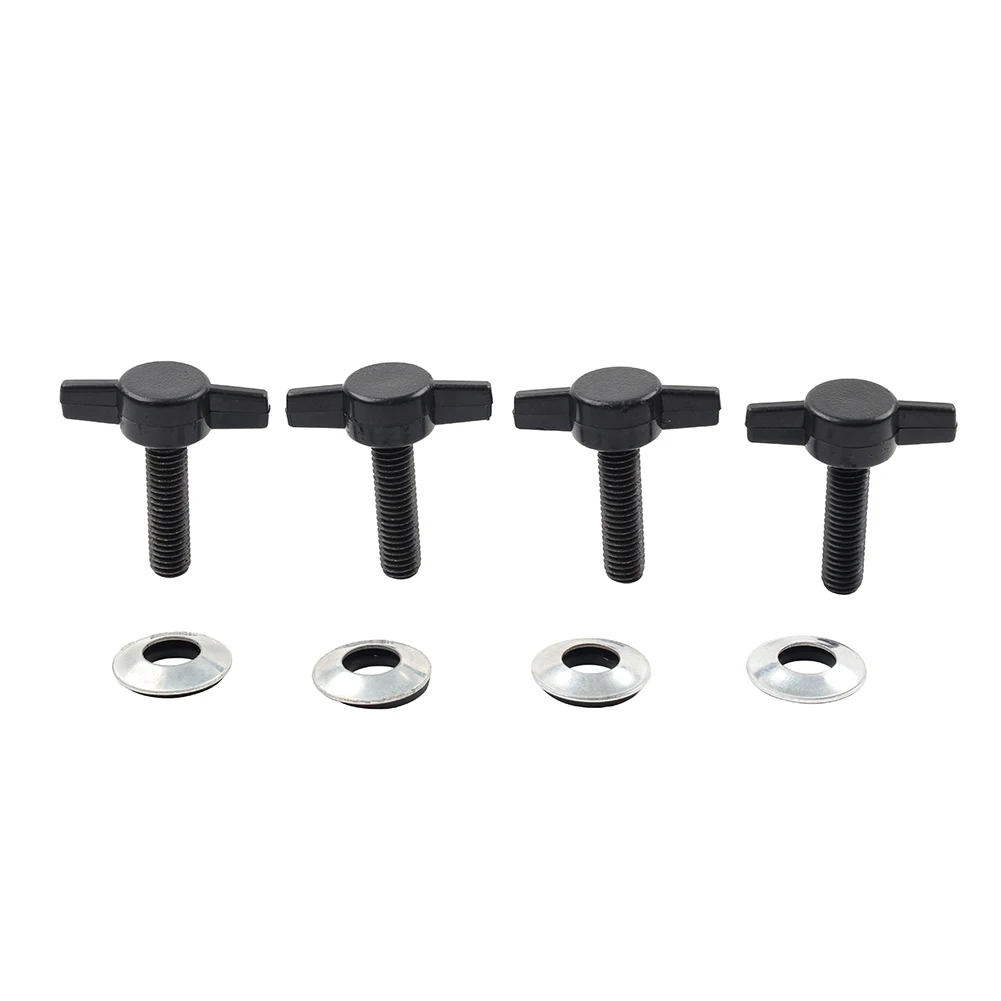 4Pcs Car Hard Top Fasteners Nuts Bolts Steel For Jeep Wrangler YJ TJ JK 1987-2017