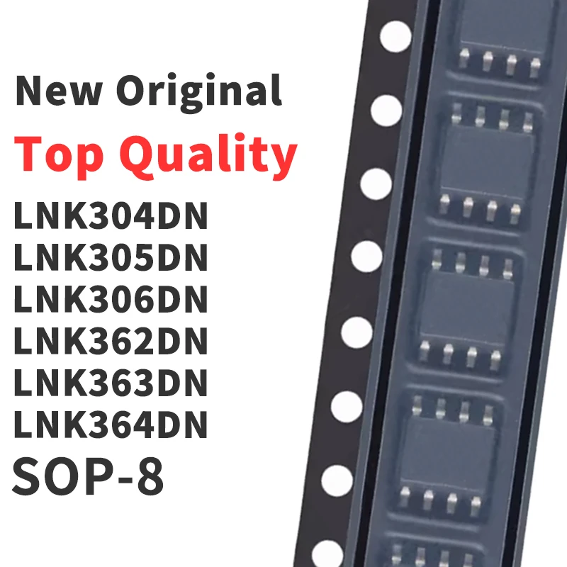 

(10 Pieces) LNK304DN LNK305DN LNK306DN LNK362DN LNK363DN LNK364DN -TL SOP-8 New Original