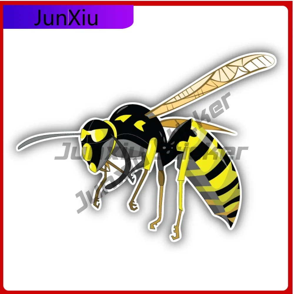 

Bee Car Bumper Funny Best Gift Waterproof Stylish Decal Decoration Vinyl Laptop Window Auto Exterior