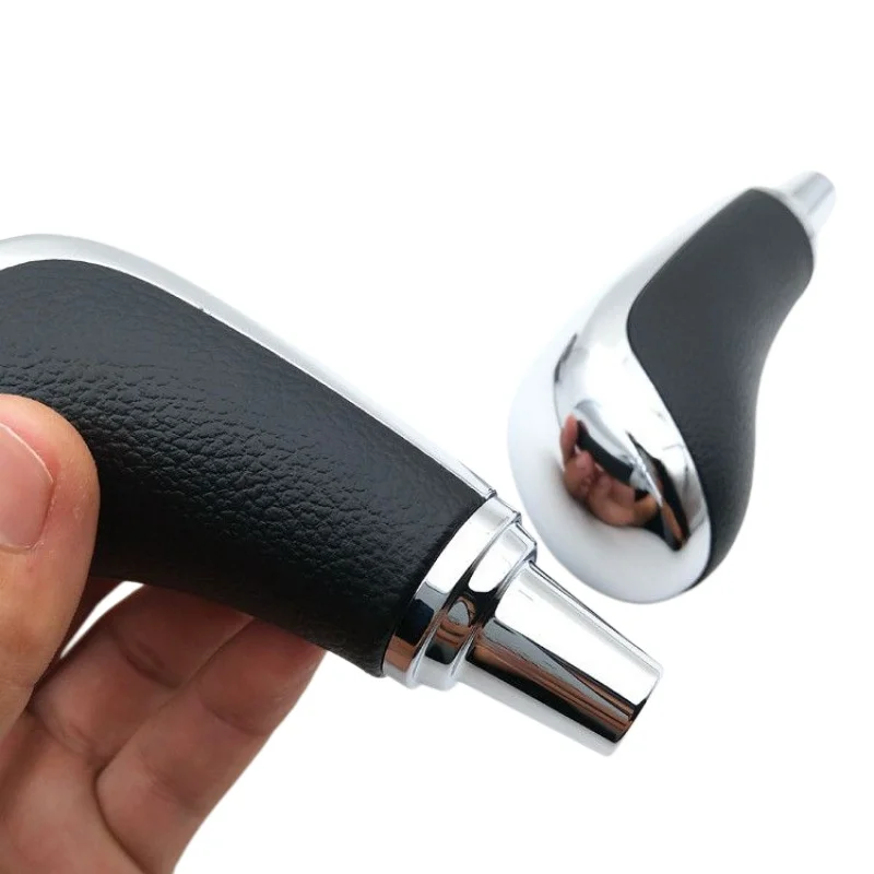 Gear Shift Knob Head For LEVIN 2014-2017 Black Silver ABS Car Gear Lever Shifter Handle Replacement Interior Accessories - view 2