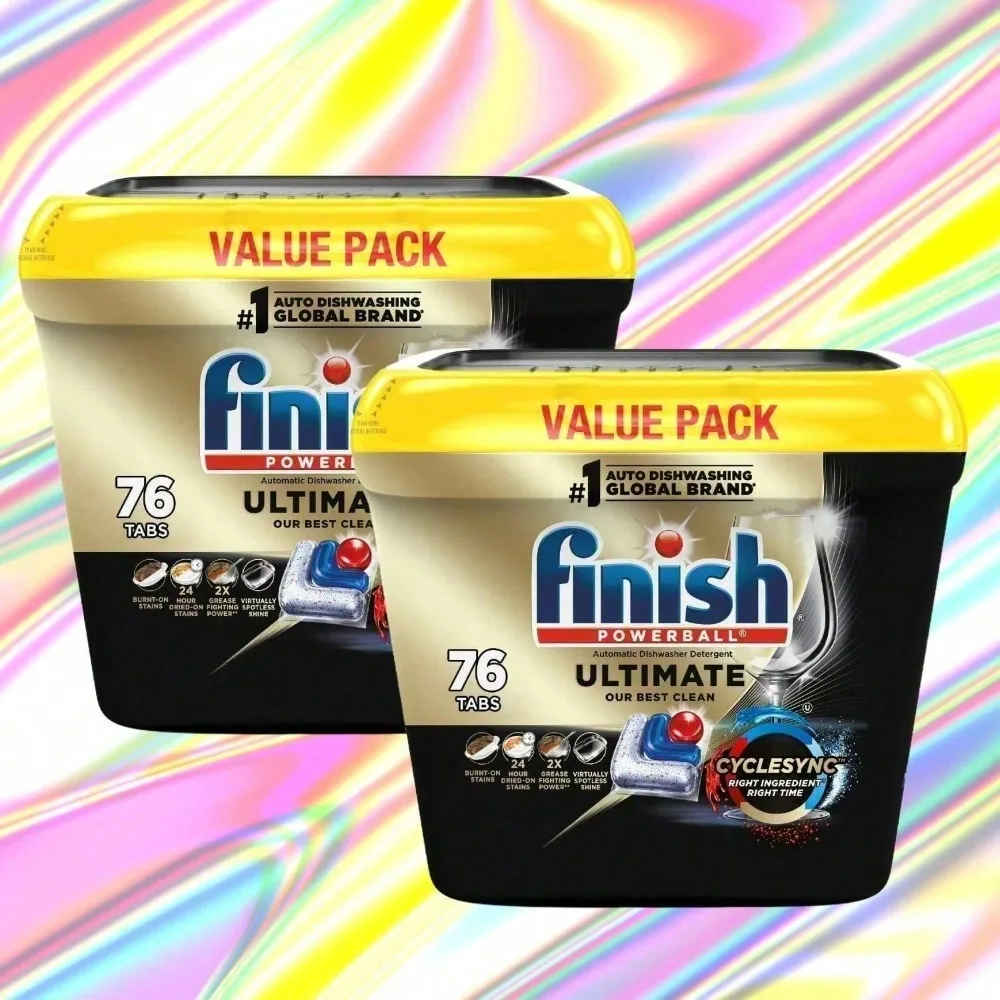 

Large-Capacity Household Pack Finish Ultimate Dishwasher Pods, No Pre-Rinse Dishwasher Detergent Soap Tabs, Our Best Clean-Deep Cleaning Is A Powerful Detergent Package Specifically Designed For Cleaning Tableware, Which Can Make Your