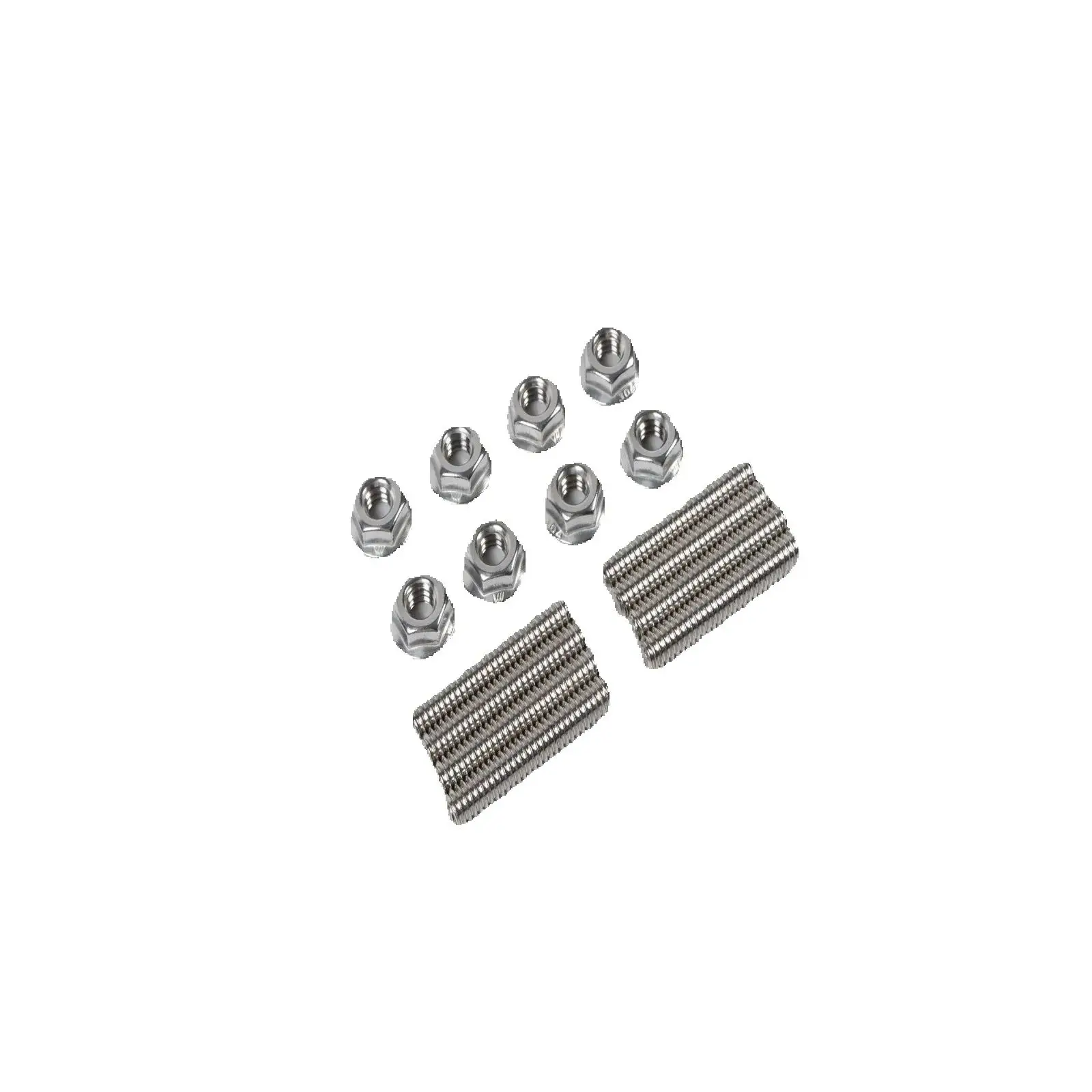 8-częściowy zestaw śrubek pokrywy zaworów SBC 1/4\" -20x 1 1/2\" ze stali nierdzewnej do Small Block Chevy 283 327 350 400