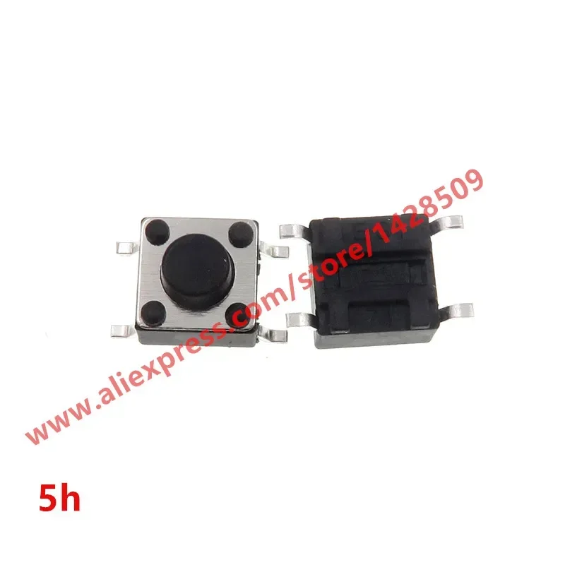 700pcs/lot Mini Micro Momentary Tactile Push Button Switch 6*6*5mm 4 pin keys button SMD