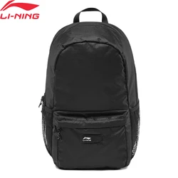 Li-Ning Unisex Sports Style Bag Backpack 460*290*205mm High Capacity 27.3L Adjustable Strap LiNing Men Women Bags ABSU345