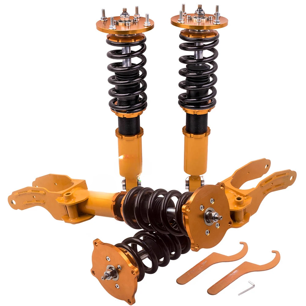 For MaXpeedingrods Adjustable Damper Coilover For Porsche Cayenne 955 957 2002-2010 Shock Absorbers