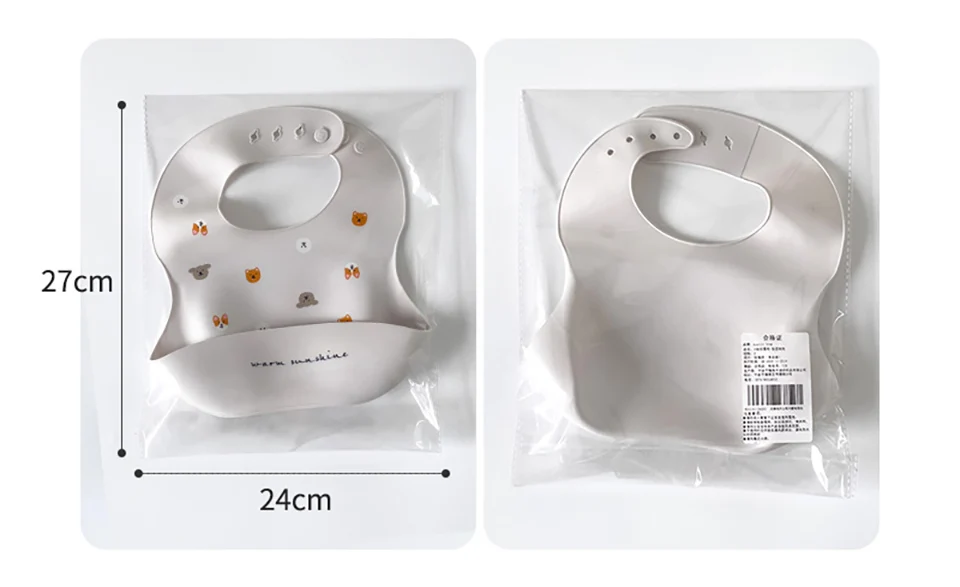 Baby-Lätzchen, wasserdicht, weicher Silikon-Schal, Sommer, süßer Kirschdruck, verstellbare Lätzchen, Spucktücher, Baby-Fütterungsschürzen, Kinder essen – Detail 22