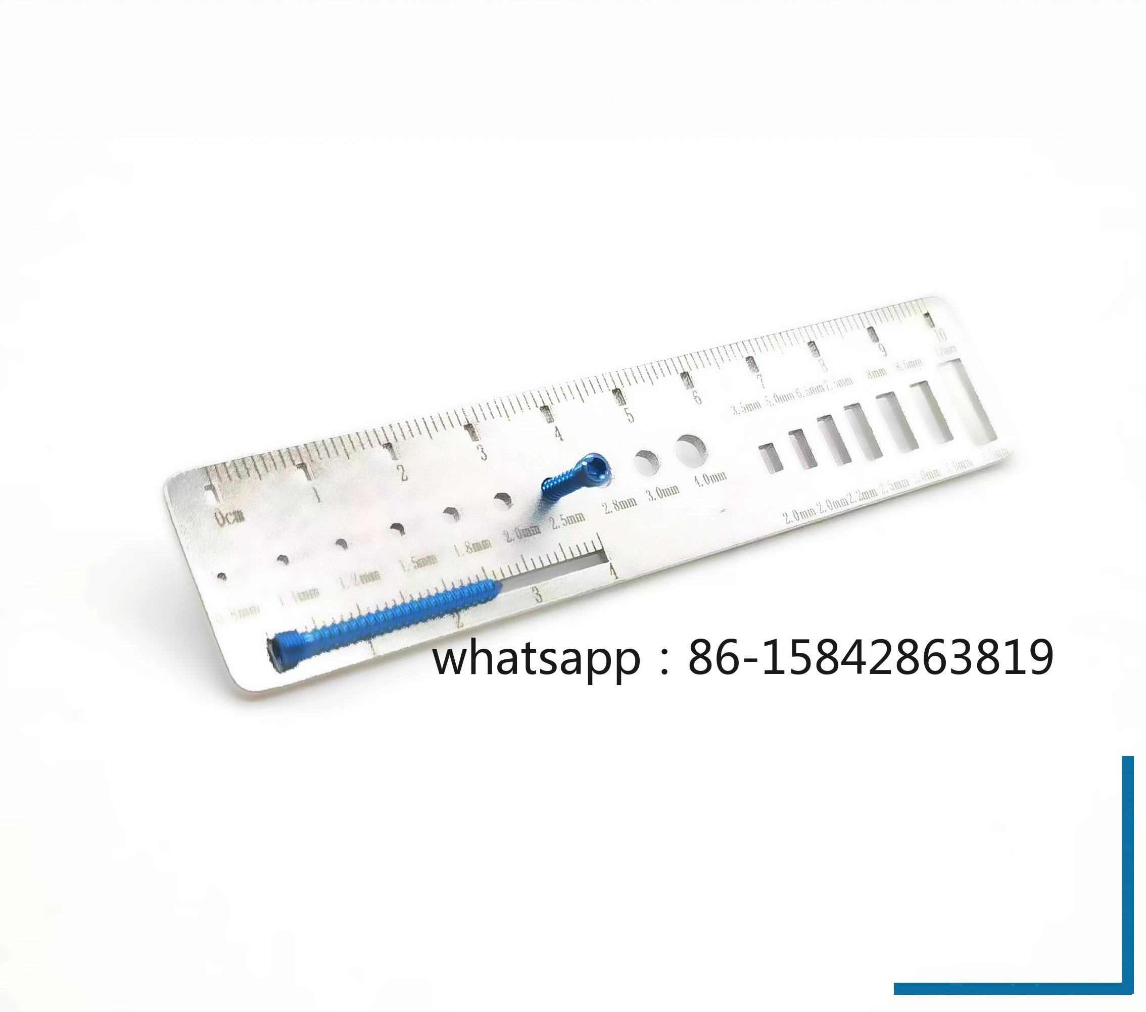 Pet Orthopedic Measurement Bone Plate Screw Drill Bit Kirschner Multi-functional Ruler, Year-on-year Enlargement