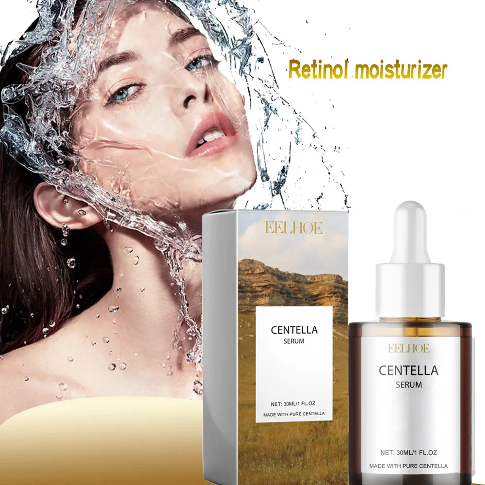 

Centella Serum Nourish Improvement Dry Skin Smoothing Rejuvenation Brighten Moisturizing Hyaluronic Acid Face Essence Skin Care