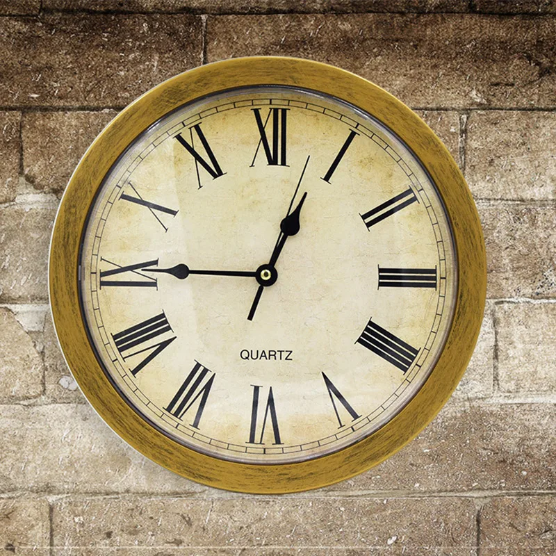 Vintage Wall Clock Safe Box Secret Storage Box Wall Clock Safe Money Jewelry Valuables Storage Box Home Decoration