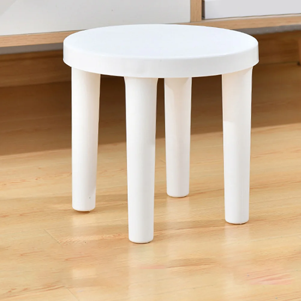 2 Pcs Children's Garden Stepping Stools Foot Mini Plastic Footstool Toddler