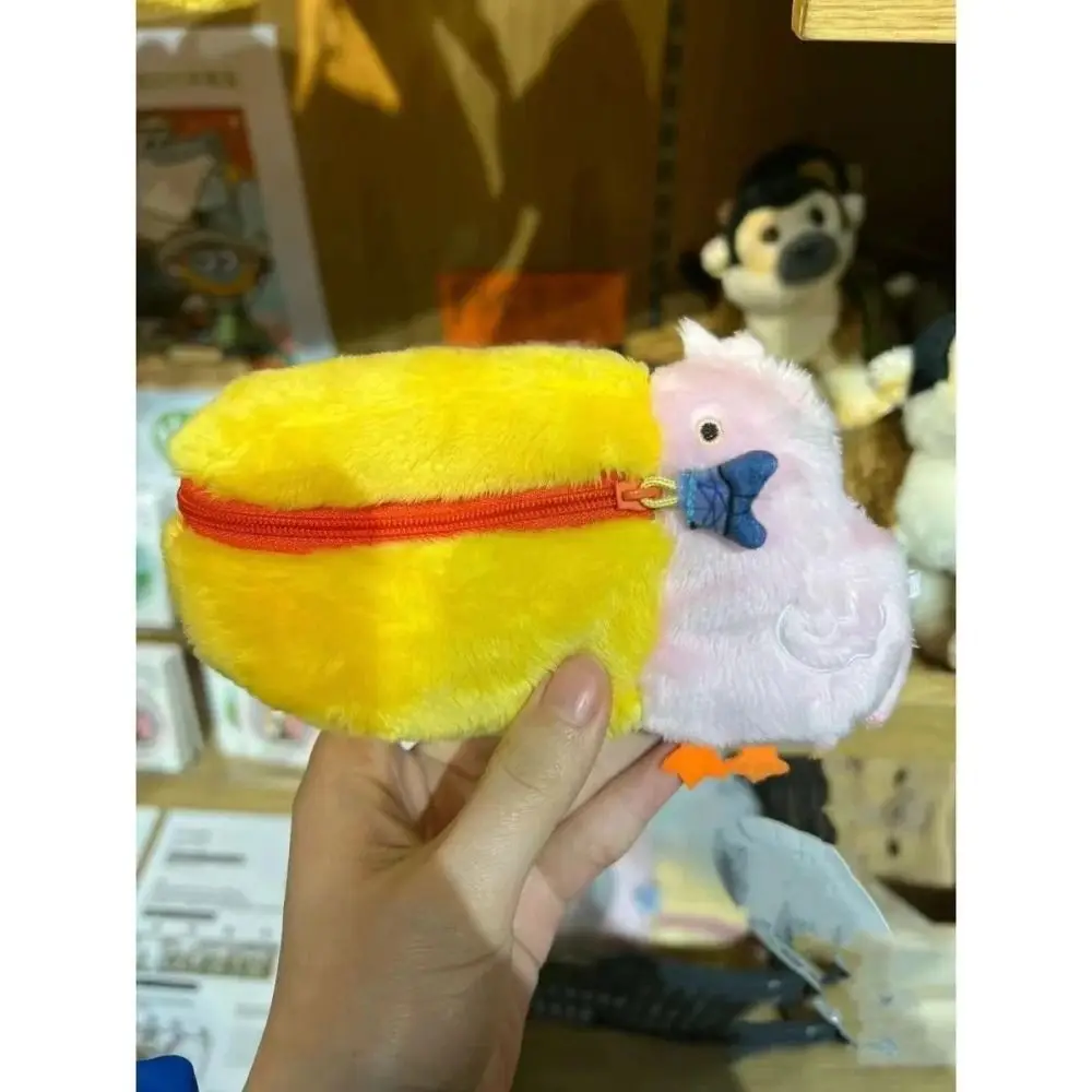 Pelican Bag Cute Pencil Cases Funny Plush Zipper Pen Bag Stationery Storage Bag Zero Wallet Cartoon Pencil Pouch School Supplies