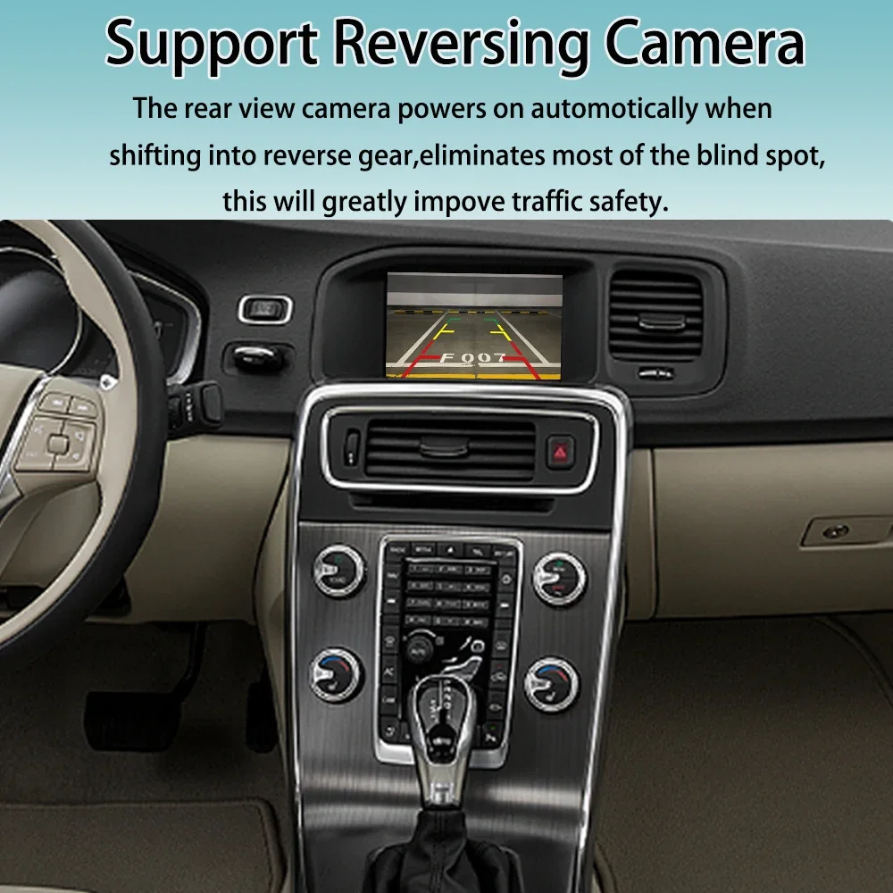 Picture 5: Linux System Car Decoding Box Fit for Volvo S60 V60 XC60 2015-2022 Android Auto Wireless CarPlay Upgrade Interface Decoder Box