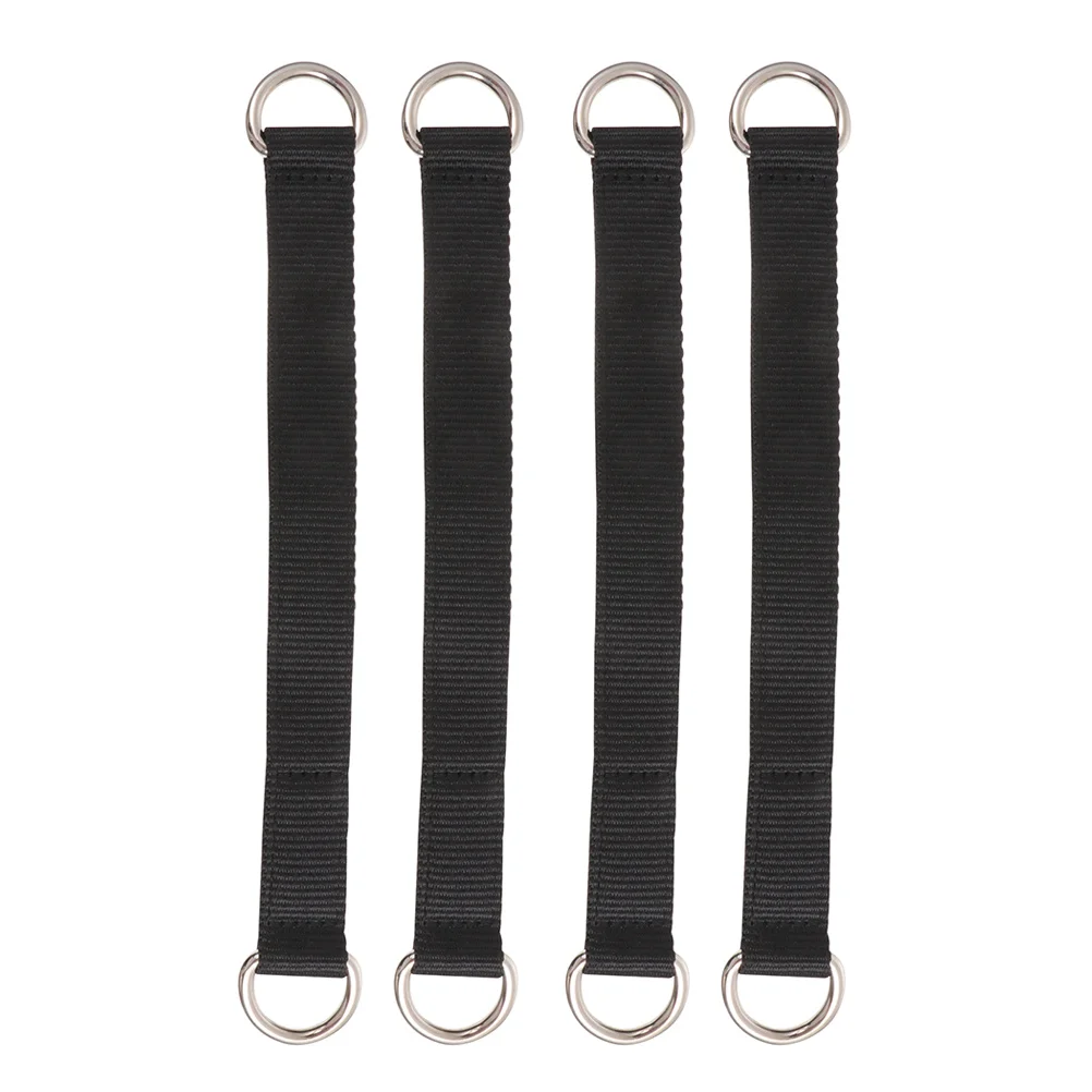

4 pcs Fitness Hanging Belt High Quality Nylon Steel Lightweight Durable Gym Equipment Forearm Grip Strength Training Straps Easy