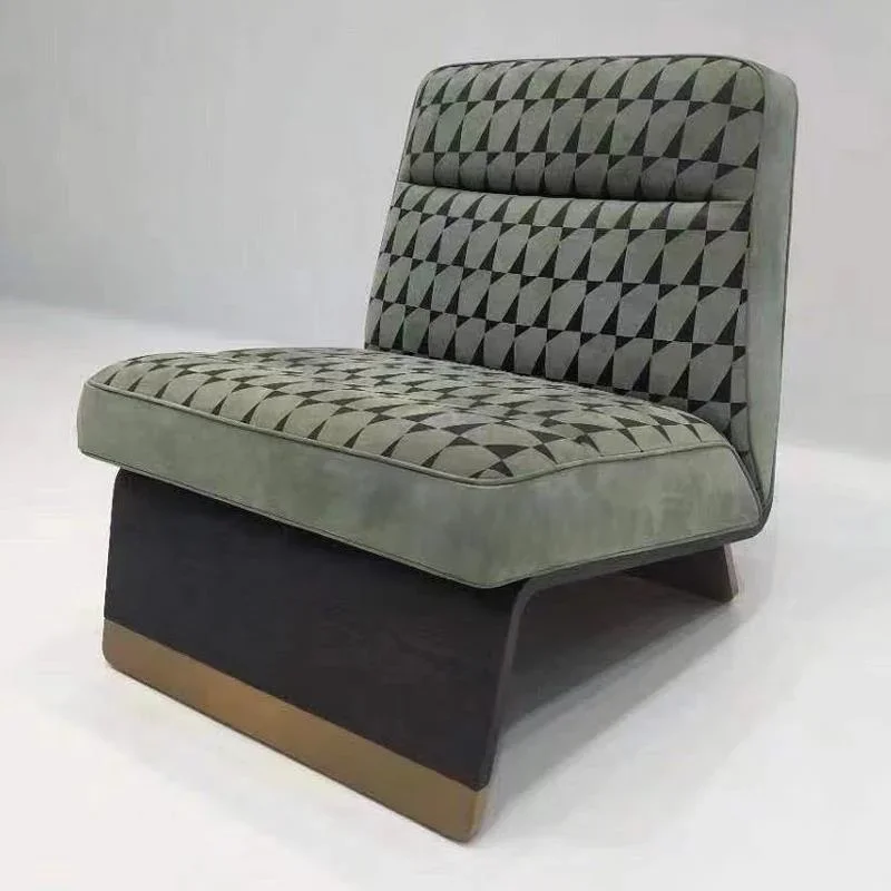 

For Luxury Single Sofa Chair Design Creative Restaurant Minimalist Lounge Chairs Villa Sample Relaxing Lounger Italian Furniture