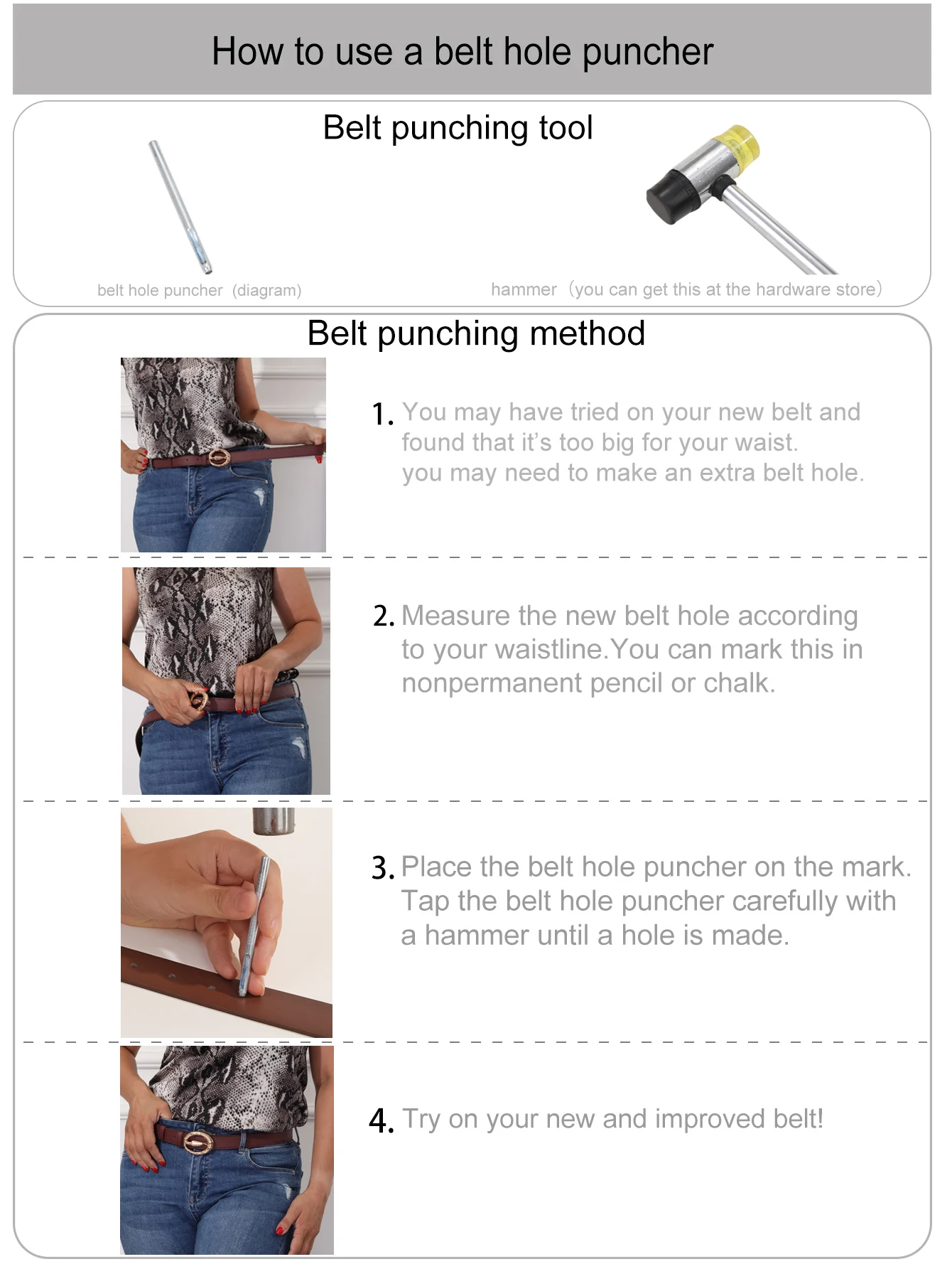 Mode Strass Decor Gesp Zwarte Band Westerse Riemen Voor Vrouwen