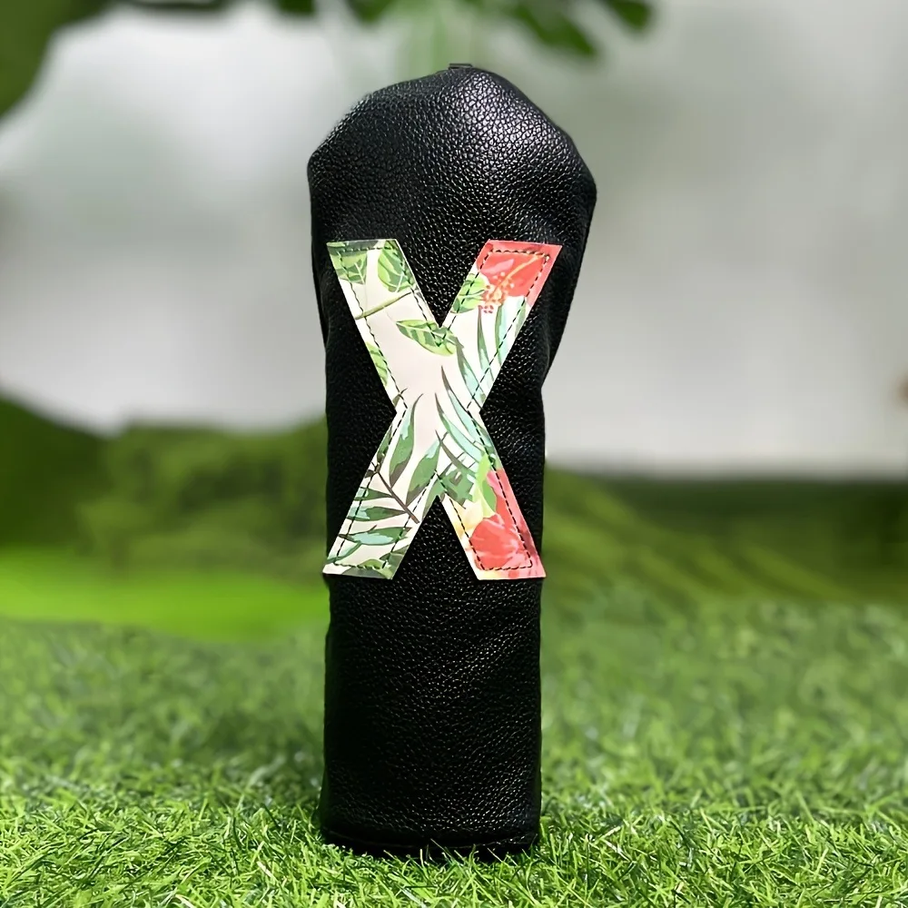 Golf Club Covers, Leather, Numbered, Driver, Fairway Wood, UT Hybrid, Head Covers, Set, Waterproof, Durable - view 3