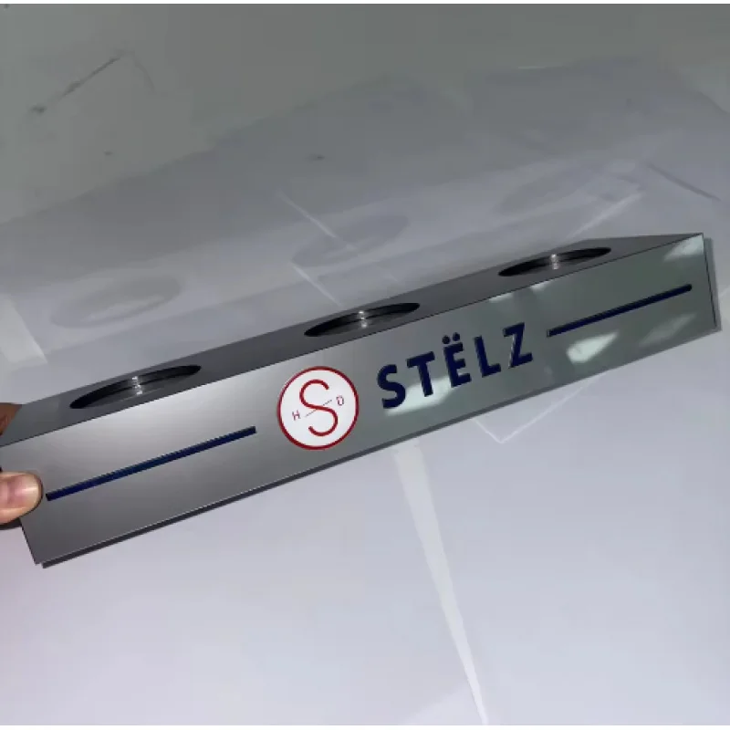 

Custom Logo New Double-deck Black LED Bottle Presenter 12 Cups Capacity Glowing Glorifier Display for Bar Lounge