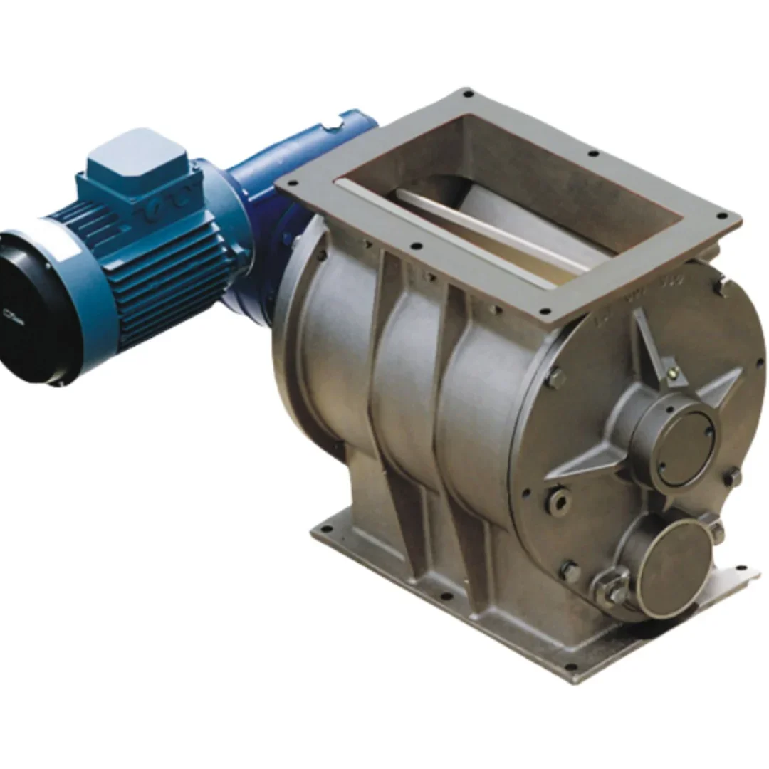 

Industrial dust collector discharge the material tool rotary airlock feeder valve for bulk material