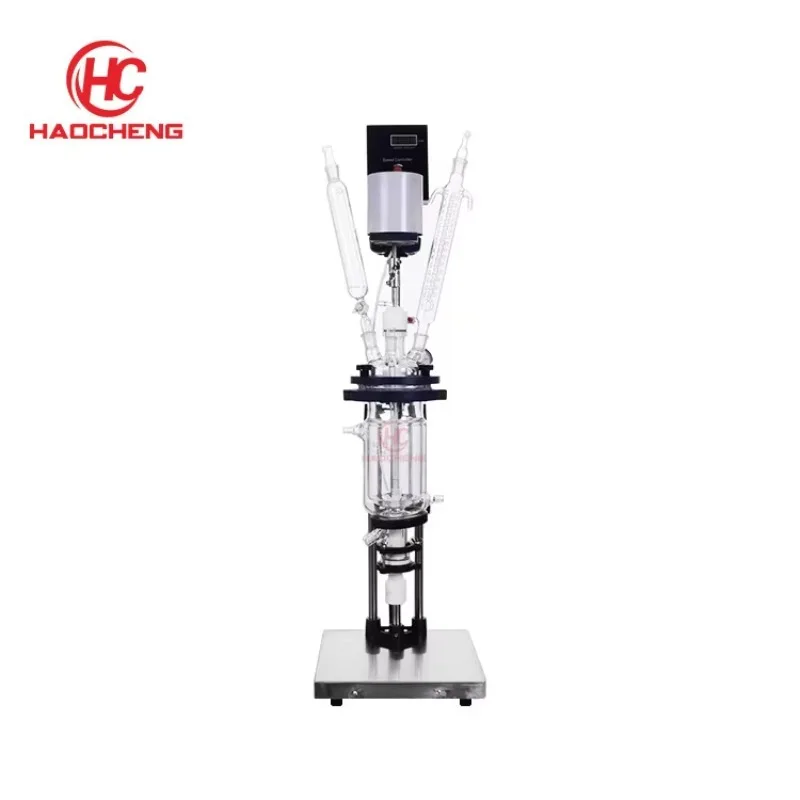 

Лидер продаж: Стеклянный реактор 2л с механическим уплотнением без износа