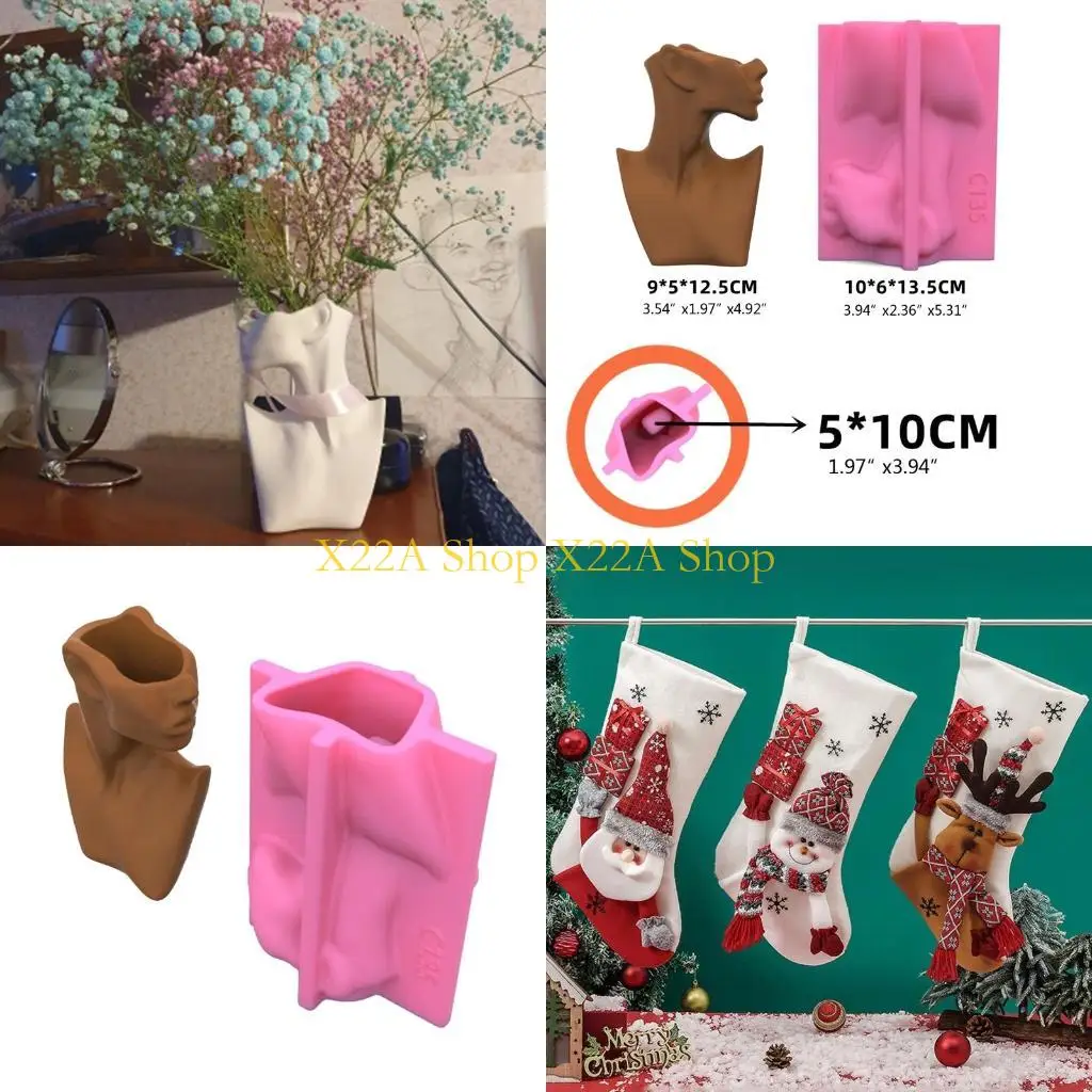unique-human-face-epoxy-mold-holder-silicone-mould-flowerpot-resin-mold-jewellery-storage-box-mold-jewelry-making-mold