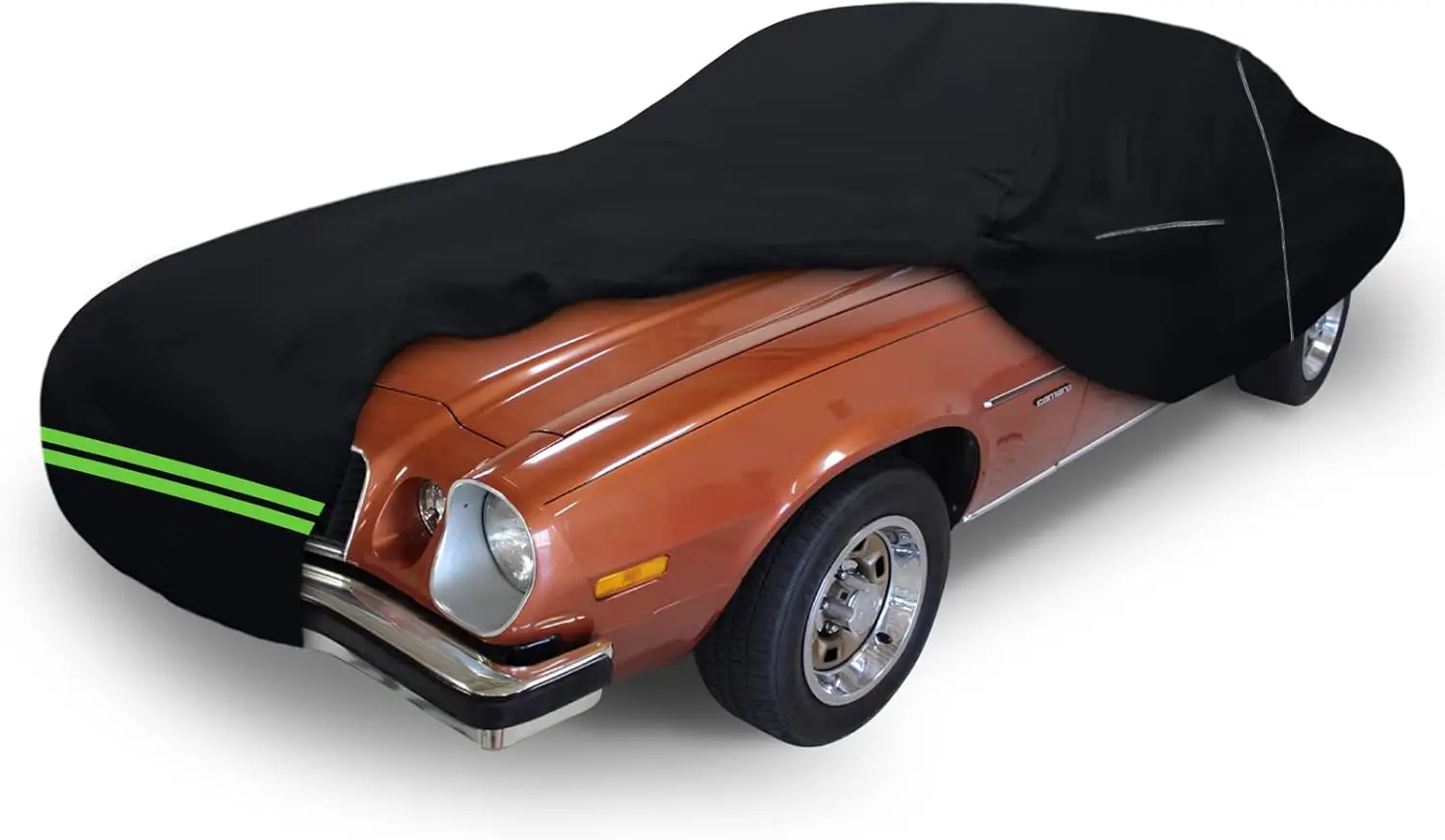 

Waterproof All-Weather Car Cover for 1974-1981 Camaro, 6-Layer Protection with Zipper & Windproof Bands