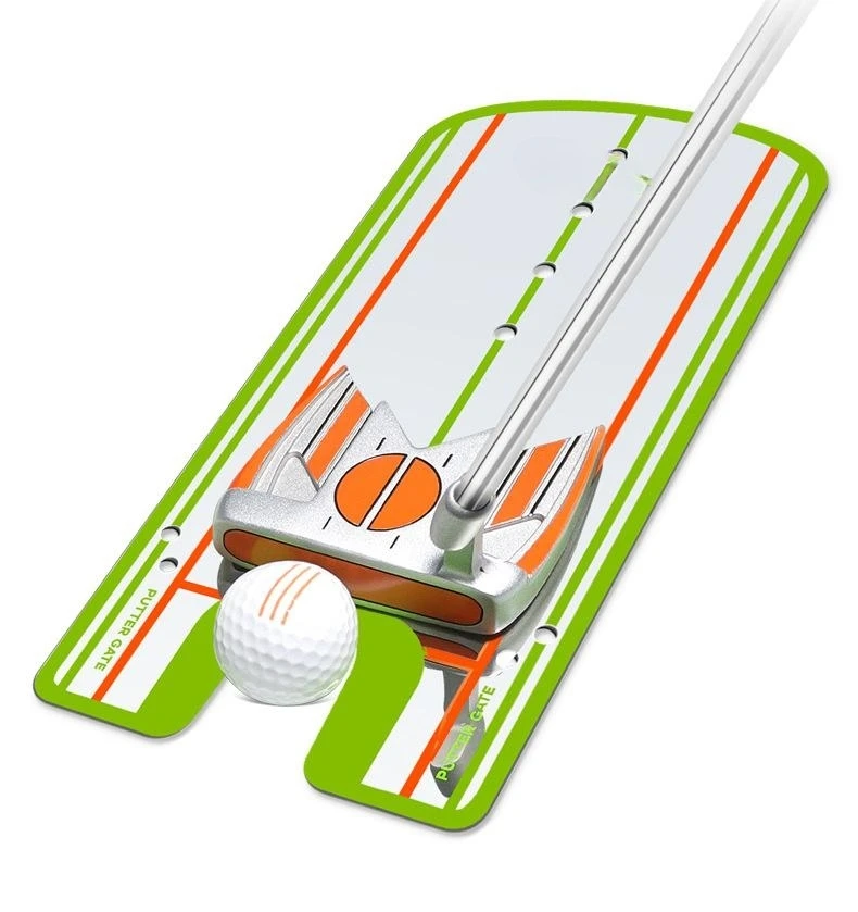 Hot Selling Golf Putting Mat Portable Trainer Putter Mirror