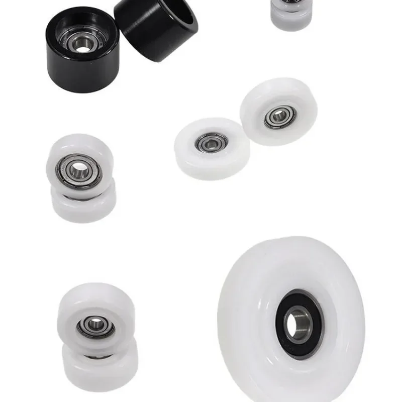 

Plastic bearing nylon pulley guide wheel 62608 plastic wheel roller high load wear-resistant hard wheel