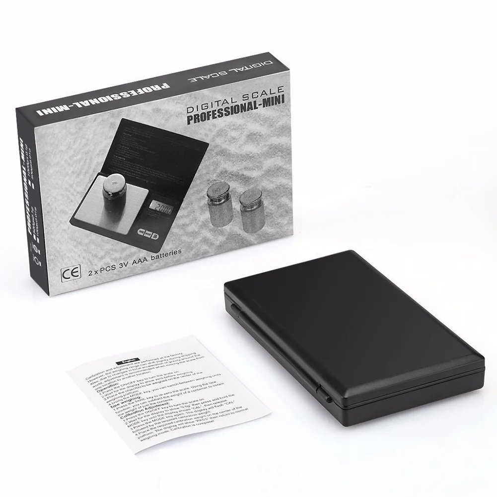 Báscula de joyería de oro de 1kg/0,1g, báscula Digital de conversión de 7 unidades, báscula de alta precisión, función de tara, medición de joyería