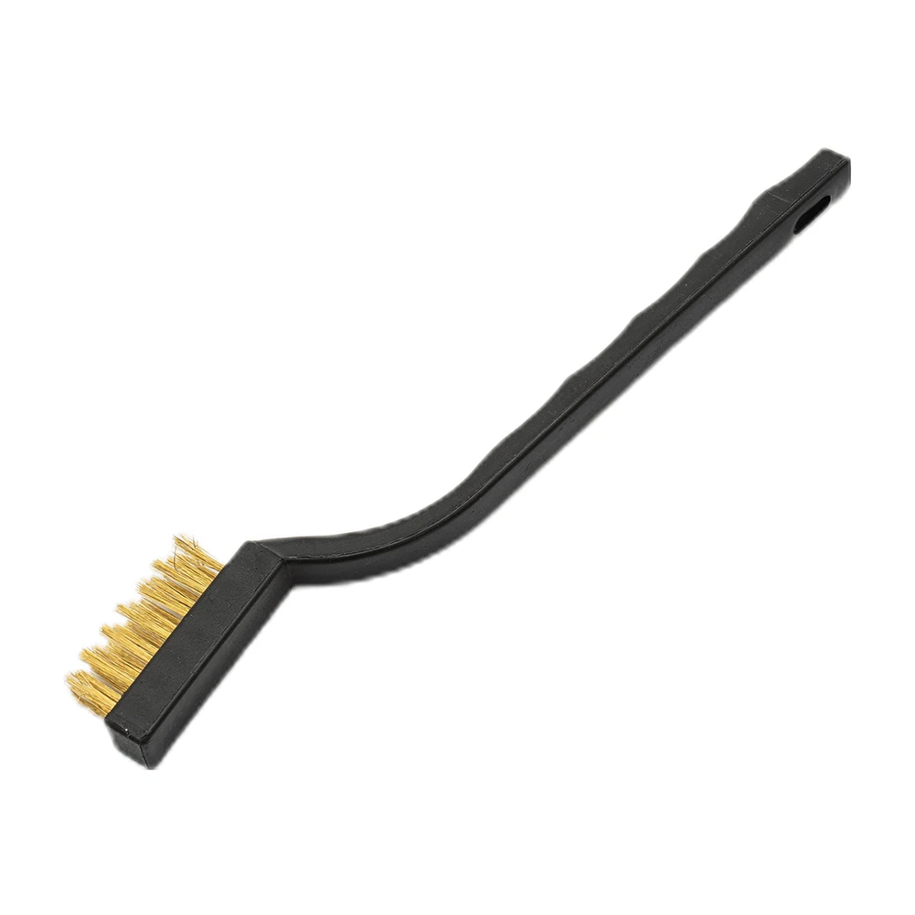 Kit caliente nuevas piezas cepillo de alambre cepillo de dientes 7 pulgadas limpieza Industrial DIY escoria 170mm acero inoxidable 17cm soldadura