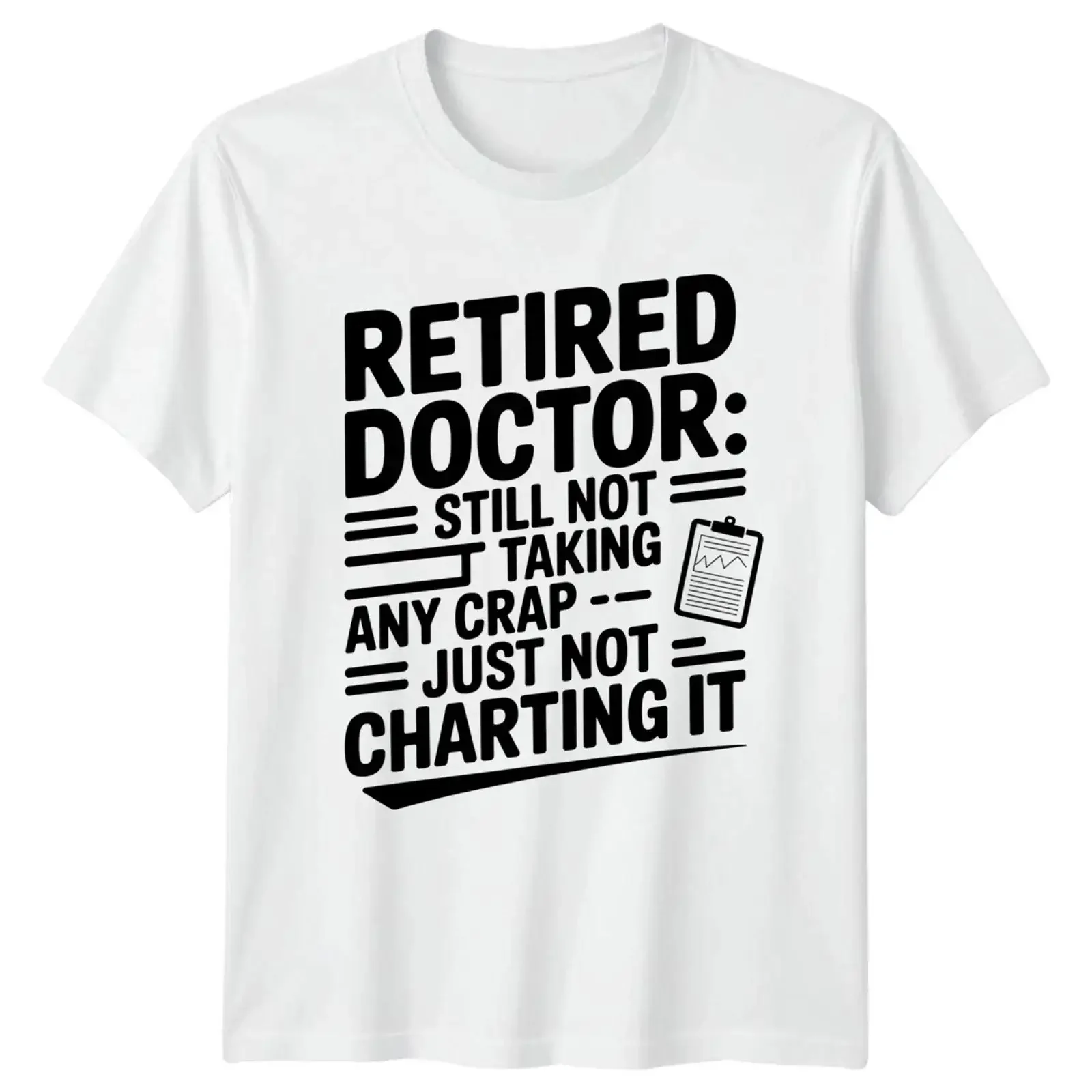 T Shirt Arzt im Ruhestand nimmt immer noch nicht Medizin Geschenk für Sie und Ihn vintage Washed Slightly fashion Stretched