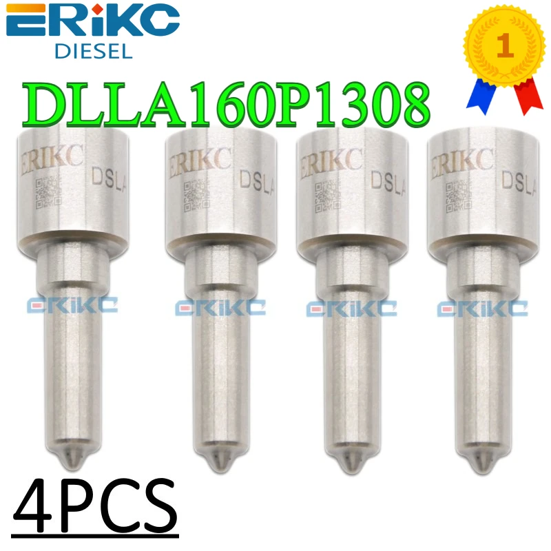 

4PC Nozzle DLLA160P1308 Common Rail Sprayer DLLA 160 P 1308 For BMW 13537793836 13537794334 0445110216