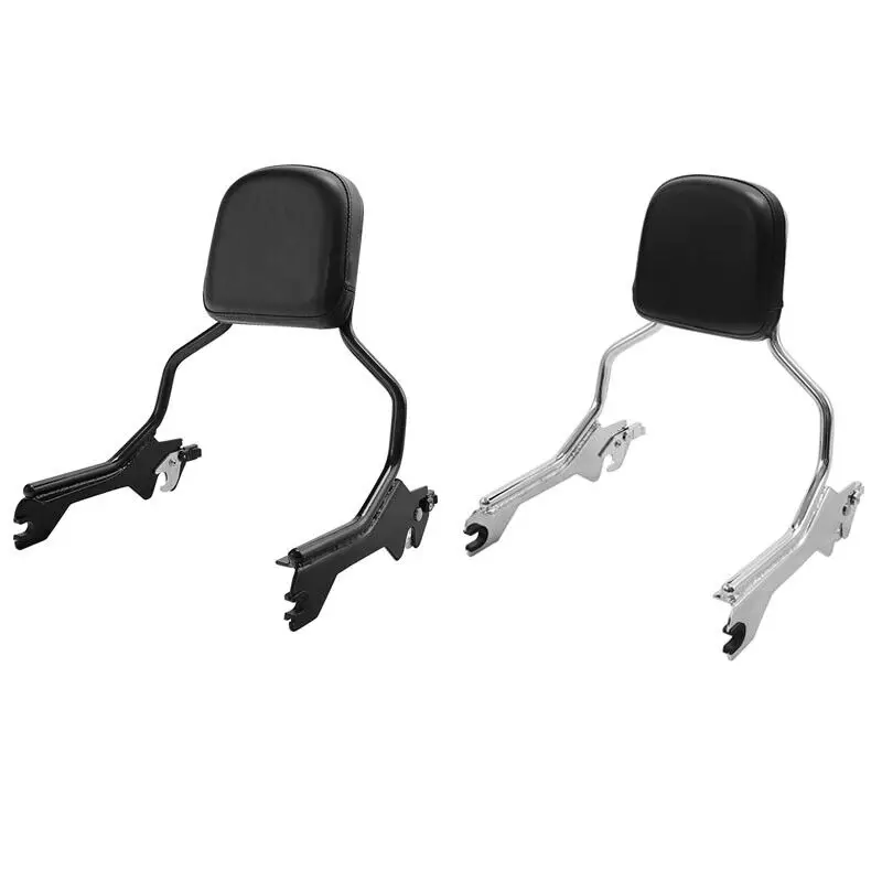 Sissy Bar Backrest Luggage Rack Fit For Harley Softail Fat Boy Breakout 2018-2024 FLFBS FXBR FXBRS 