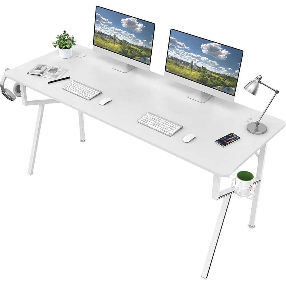 White Computer Desk…