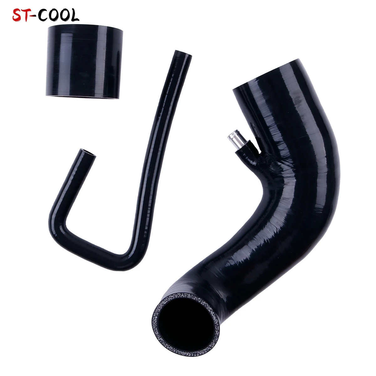 For Vauxhall Astra H Mk5 VXR Direct Route Induction Hoses With 19CDTI Airbox Or 80mm Air Filter Silicone Tubes 3Pcs 11 Colors