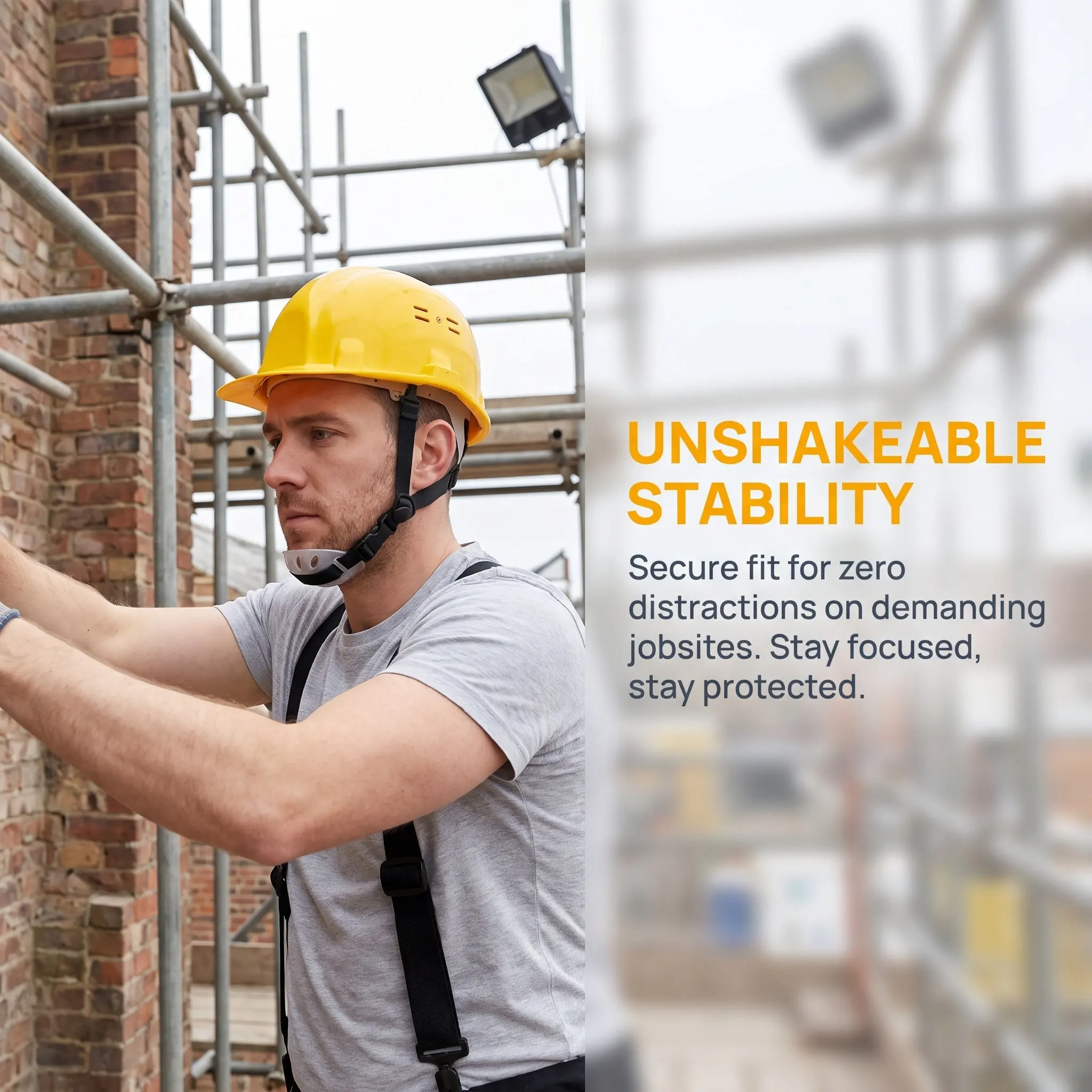 6Pcs Chin Strap for Hard Hat Adjustable Secure Buckle Replacement Chin Belt Safety Accessory Construction Worker