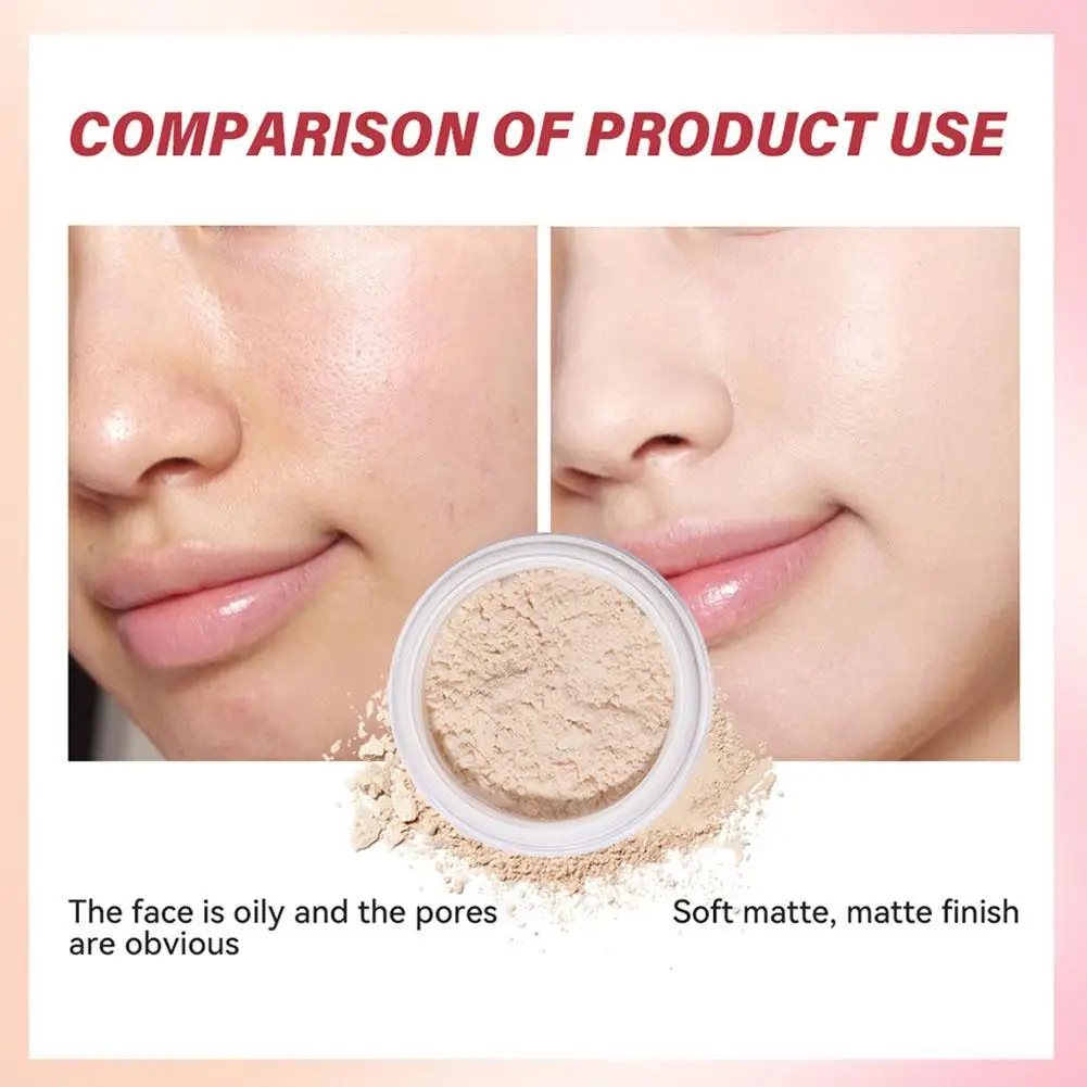 Ultimate Setting Powder Long Lasting Setting Powder Control Fixation Pore Oil Matte Pink Removal Finish Makeup