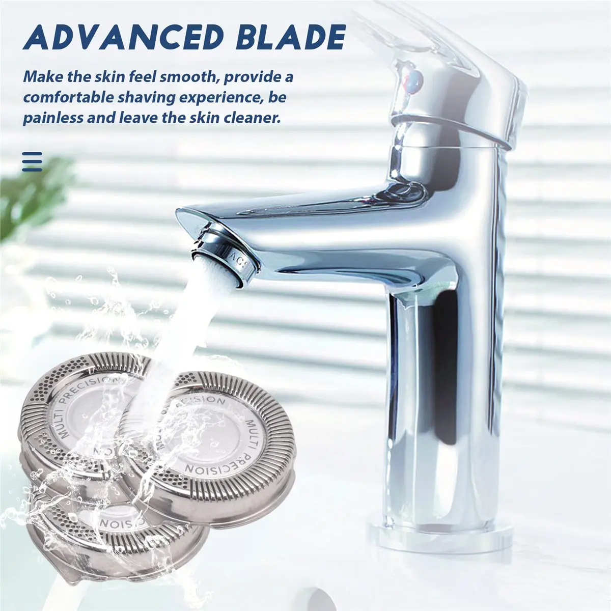 

(A75U) SH50 Replacement Heads for Philips Norelco Series 5000 Replacement Blades S5000 5077 5076 5091 5080 Shaving Heads