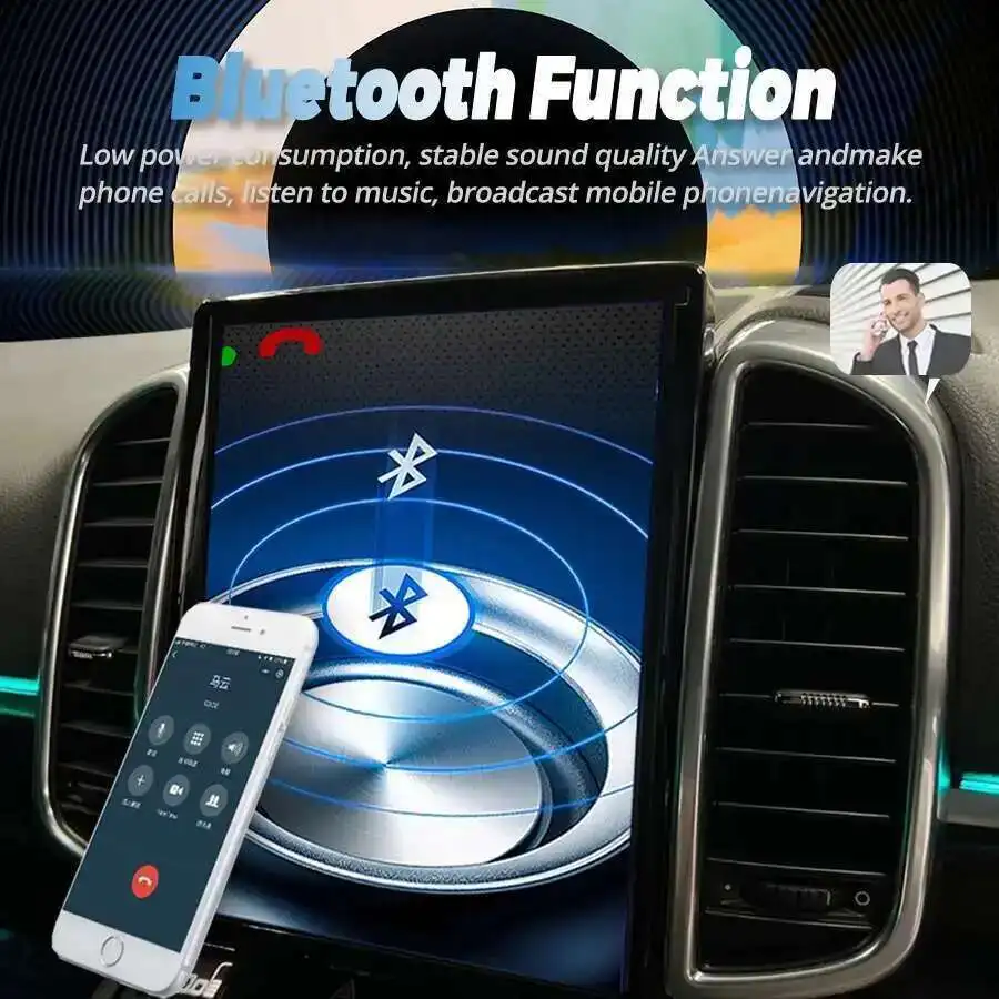 9.7inch Dashboard Portable Car Radio for for 2011-2017 PCM3.1 PCM4.0 Android15 Video Player DSP 4G WIFI Touch Screen view 6