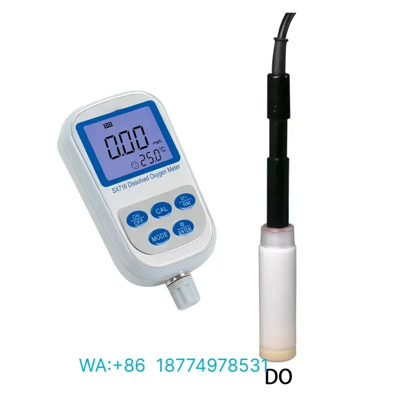 for NADE SX716 Portable DO Meter 0 to 19.99 Mg L ppm Dissolved Oxygen Measurement for General Water Solutions Laboratory