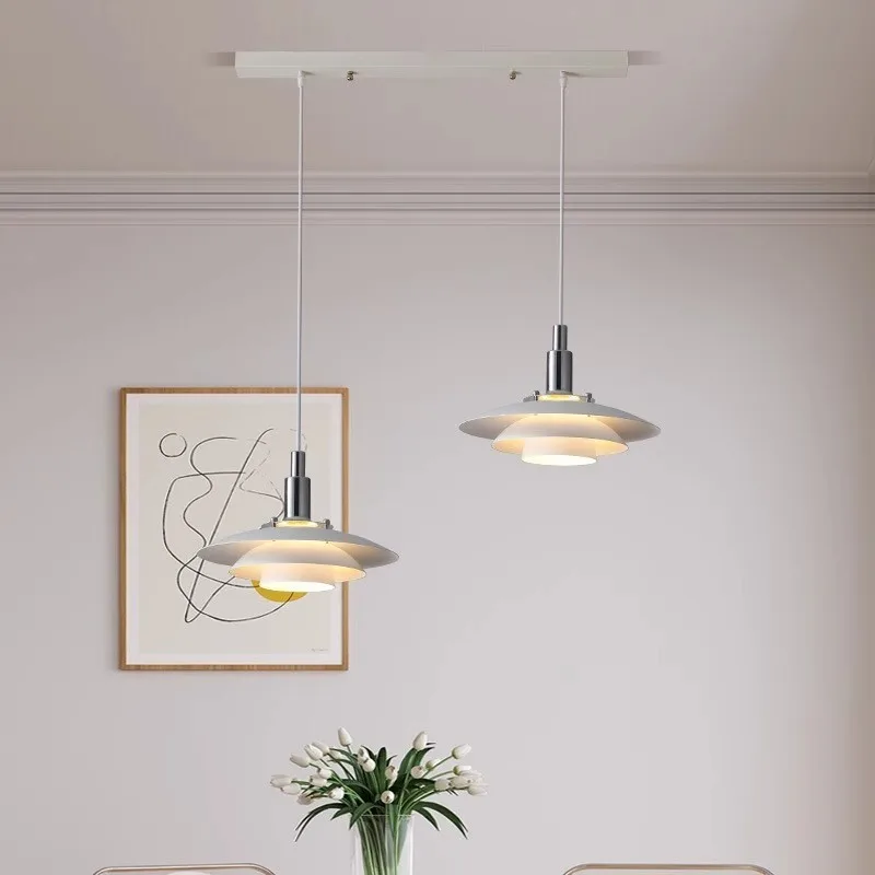 Lampe LED Suspendue en Forme de Parapluie au Design Nordique Danois, Luminaire Décoratif d'Nik, Idéal pour un Restaurant ou une Cuisine