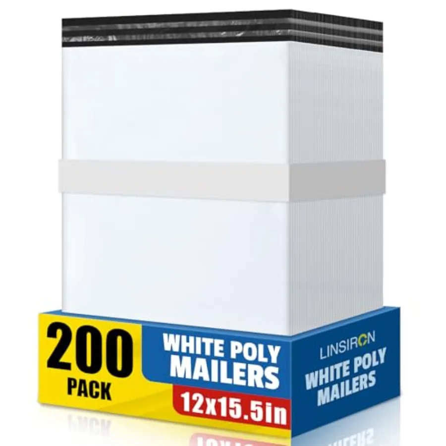 

Pcs Poly Mailers Shipping Bags 12x15.5 Inch Packaging Clothes Polymailers Envelopes Mailing Package Self Seal Shipping Envelope