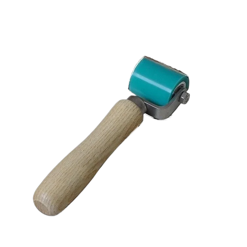 for-waterproof-membrane-film-silicone-roller-iron-roller-brass-plastic-accessories-wooden-handle-roller